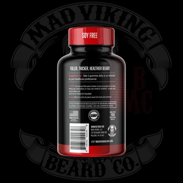 BEARD VITAMIN GUMMIES