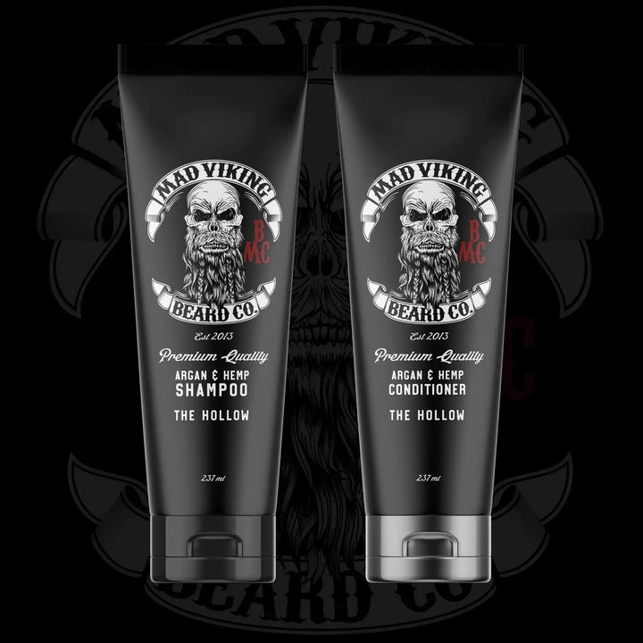 Argan & Hemp Shampoo & Conditioner Combo - Mad Viking