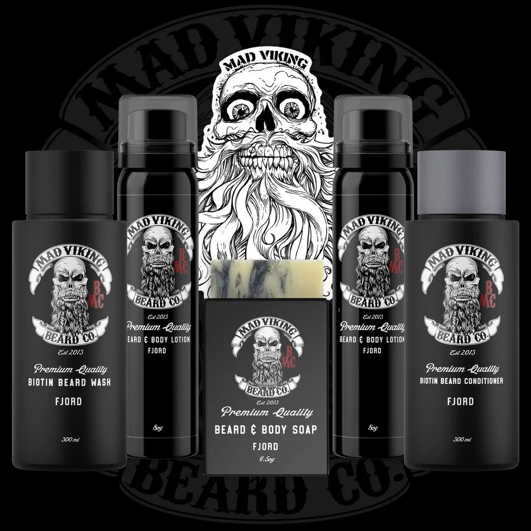 Skully Pack - The Ultimate Beard & Body Care Kit - 6 Piece - Mad