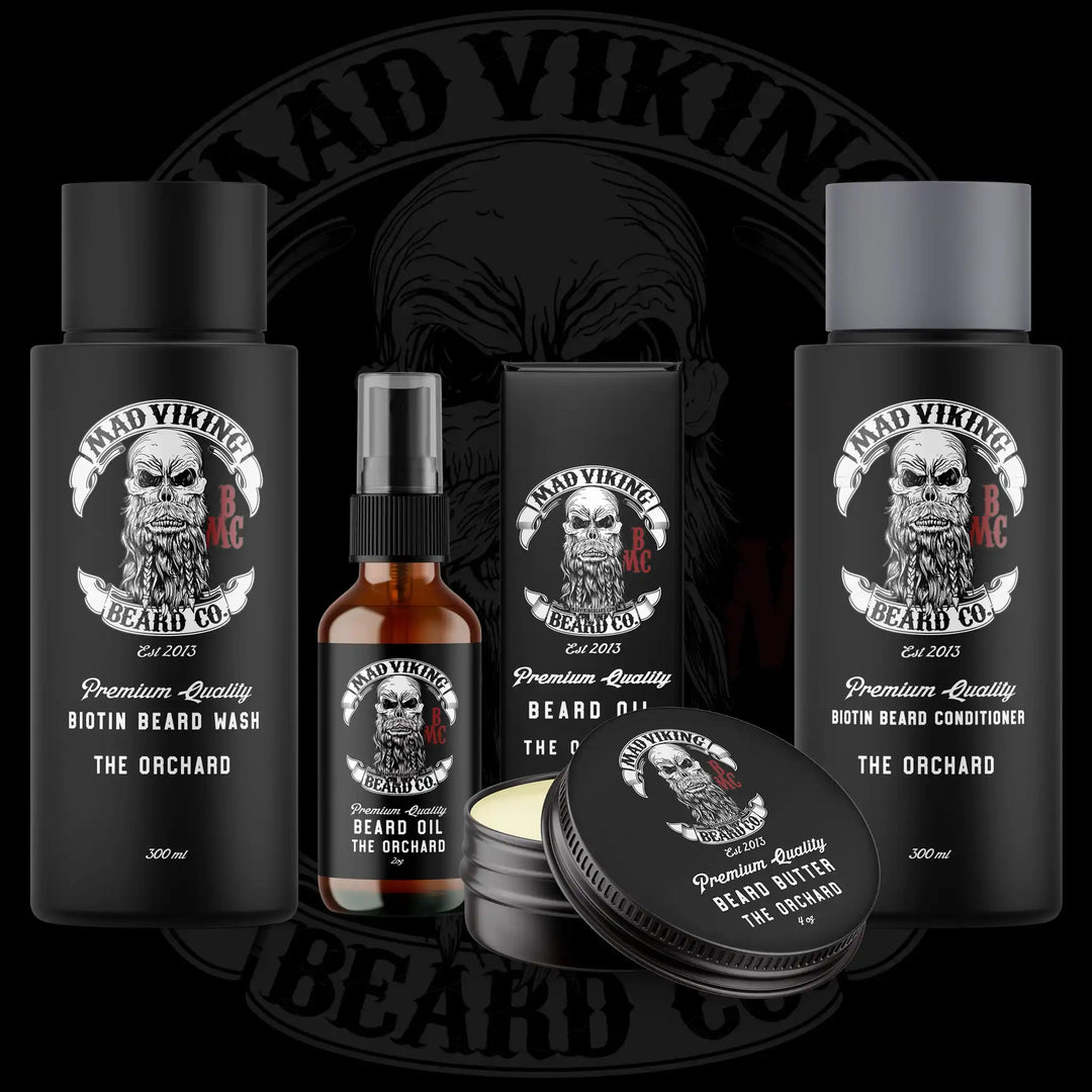 Wolf Pack - 5 Piece - Beard Oil, Butter, Wash & Conditioner - Mad