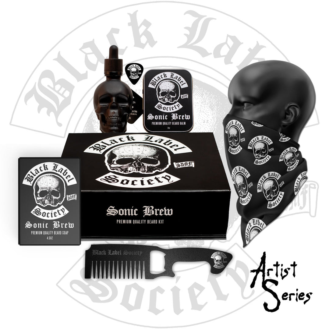 Beard Kit - Black Label Society Sonic Brew - 8 Piece - Mad Viking