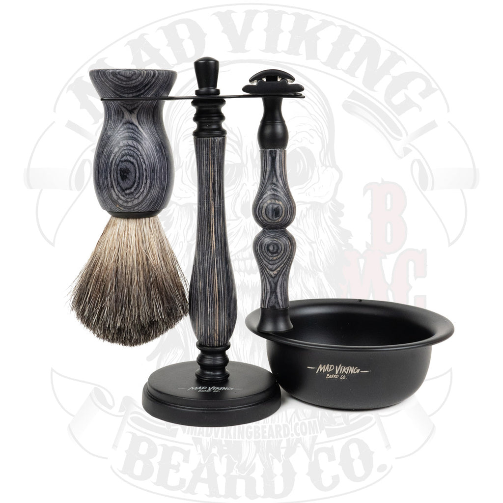 Wet Shaving Set (Dymondwood) good